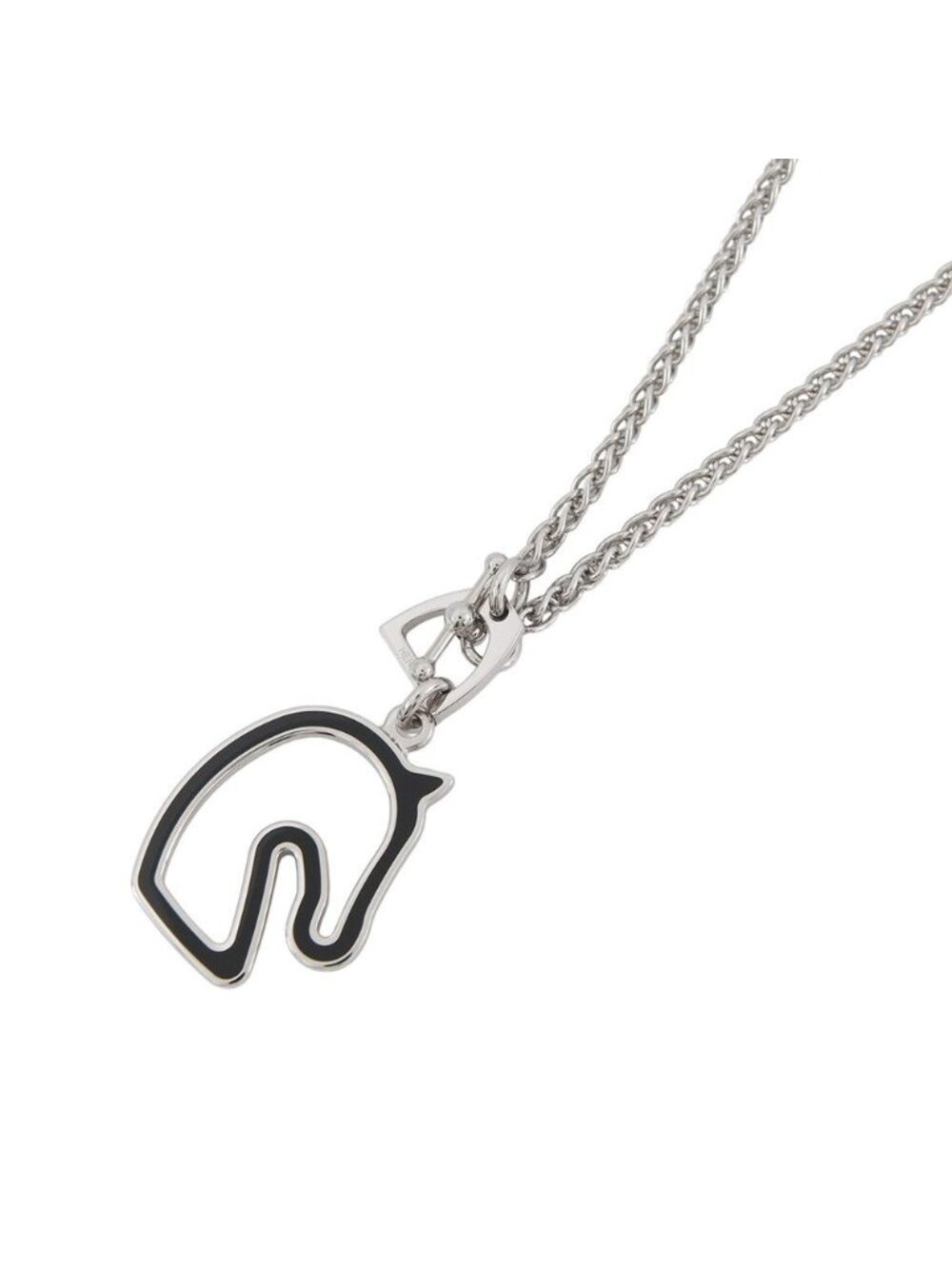 Hermes Necklace Silver